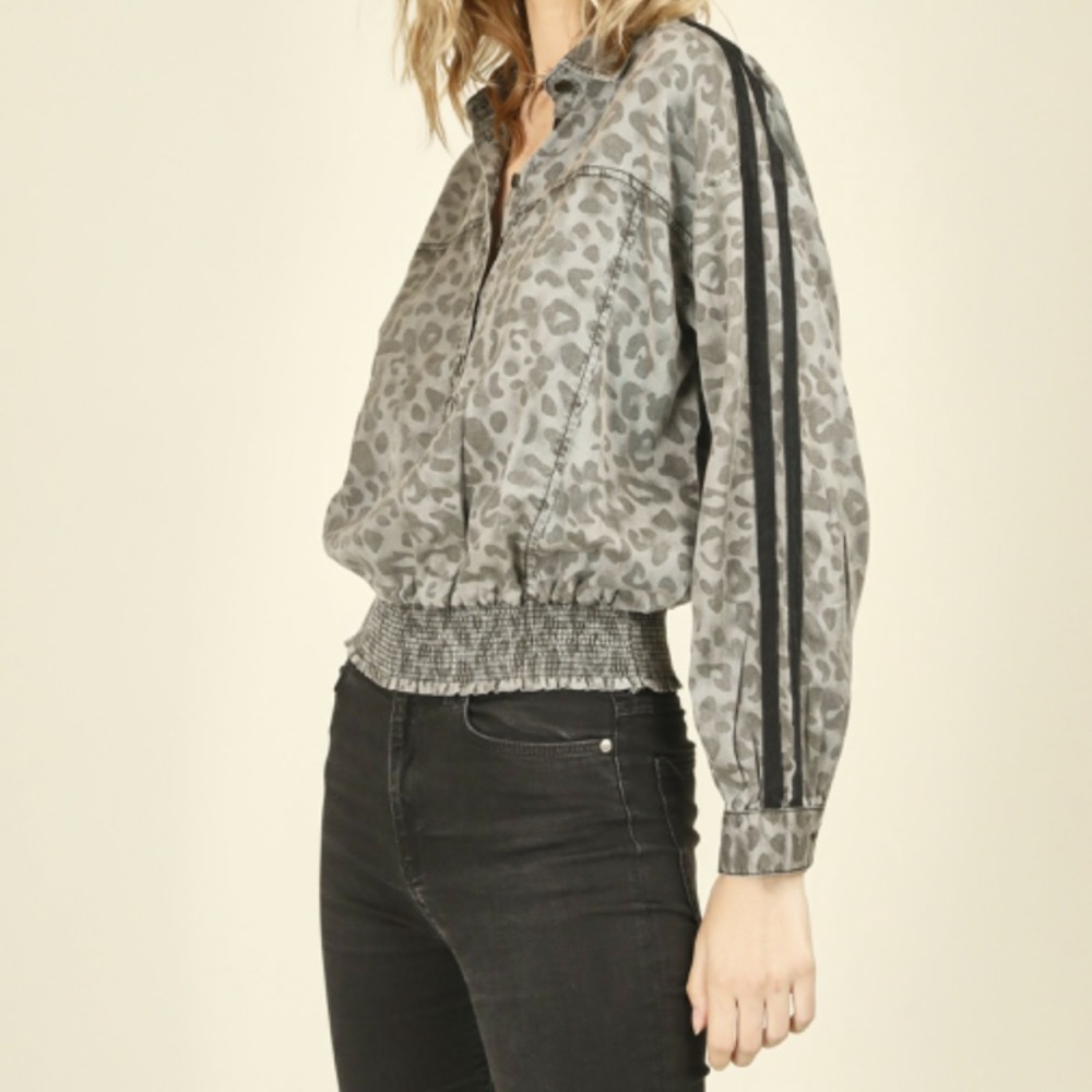 Vintage Havana Leopard Print Top